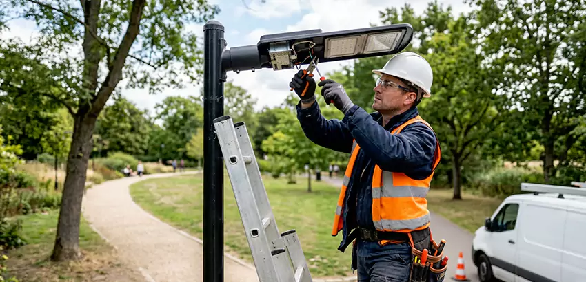 Outdoor Lighting Repair In Zanesville