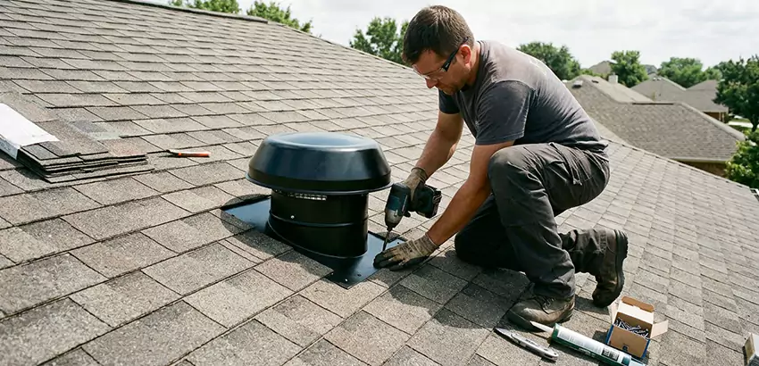 Roof Vent Fan Installation in Zanesville