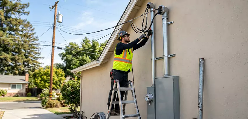 Electrical Service Entrance and Mast Upgrade in Zanesville
