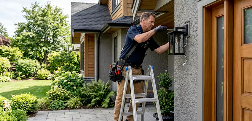 Outdoor and Exterior Light Fixture Installation in Zanesville