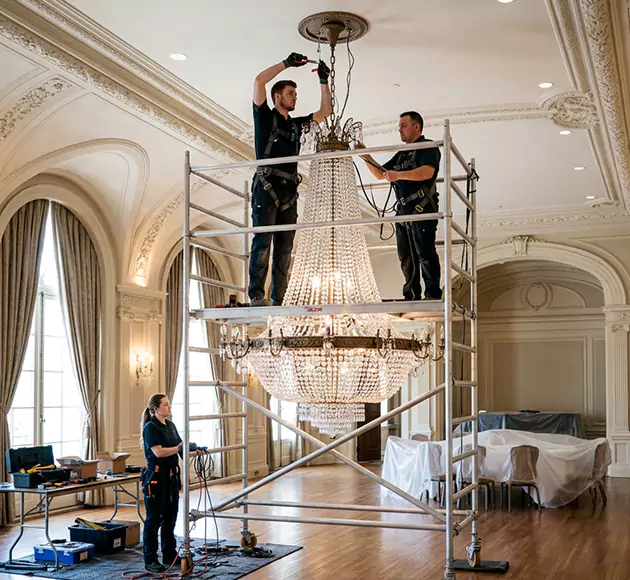 Professional Chandelier Installation: Your Local Fixture Team in Zanesville, OH