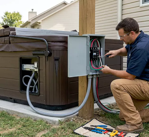 Professional Hot Tub Electrical Installation: Your Local Spa Wiring Team in Zanesville, OH