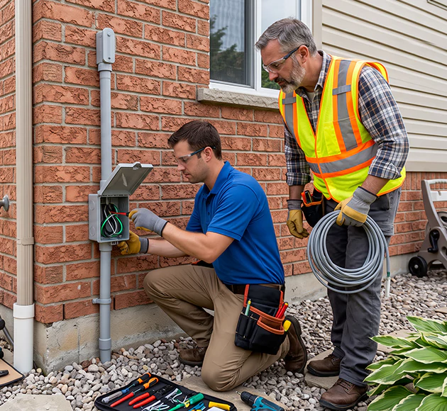 Professional Outdoor Outlet Installation: Your Local Exterior Wiring Team in Zanesville, OH